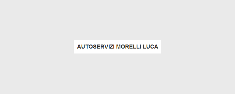 Autoservizi Morelli Luca