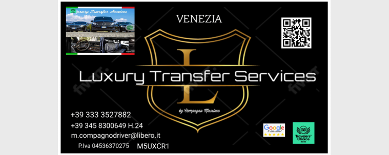 LUXURY TRANSFER SERVICES BY COMPAGNO MASSIMO
