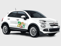 Noleggio Senza Conducente Fiat 500 x a Pesaro Urbino