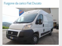 Noleggio Senza Conducente Fiat Ducato furg a Fermo